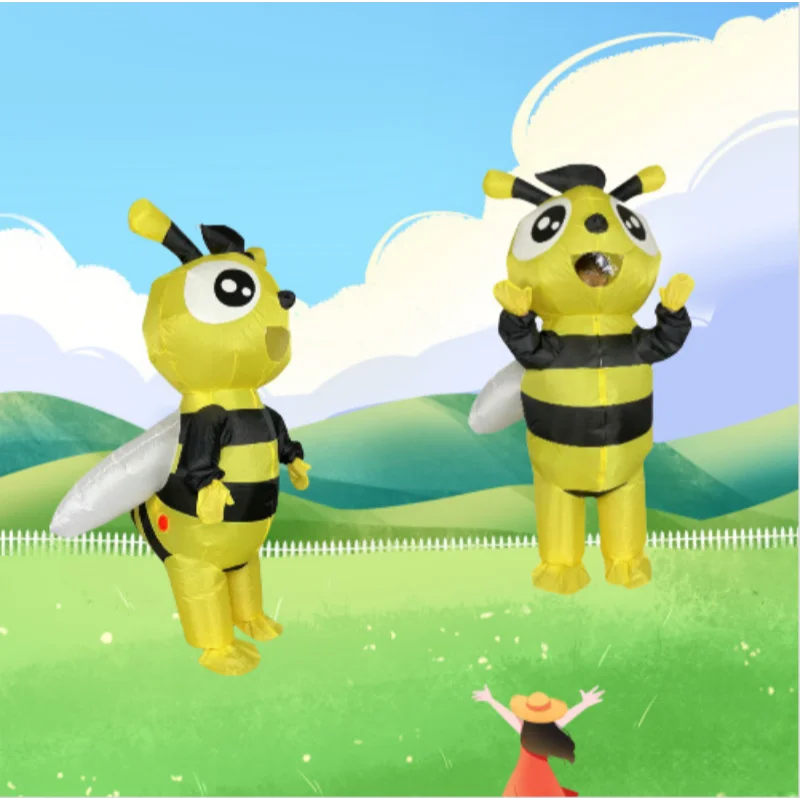 Funny Bumblebee and Little Bee Inflatable Costumes School Performances Party Props