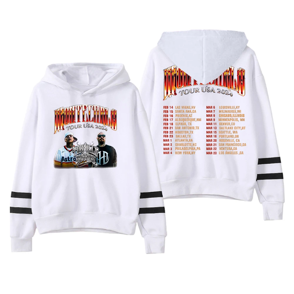 

Dharius Tour Hoodie Tornillo Rapper Merch Pocketless Parallel Bars Sleeve Streetwear Women Men Hooded Sweatshirt Hip Hop Clothes