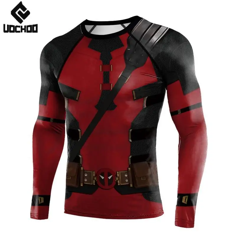 

Carnival Hero Cosplay Shirts Long Sleeve Compression Shirt Funny Top Fancy Party Costume Quick Dry Gym Fitness Sportwear Gifts