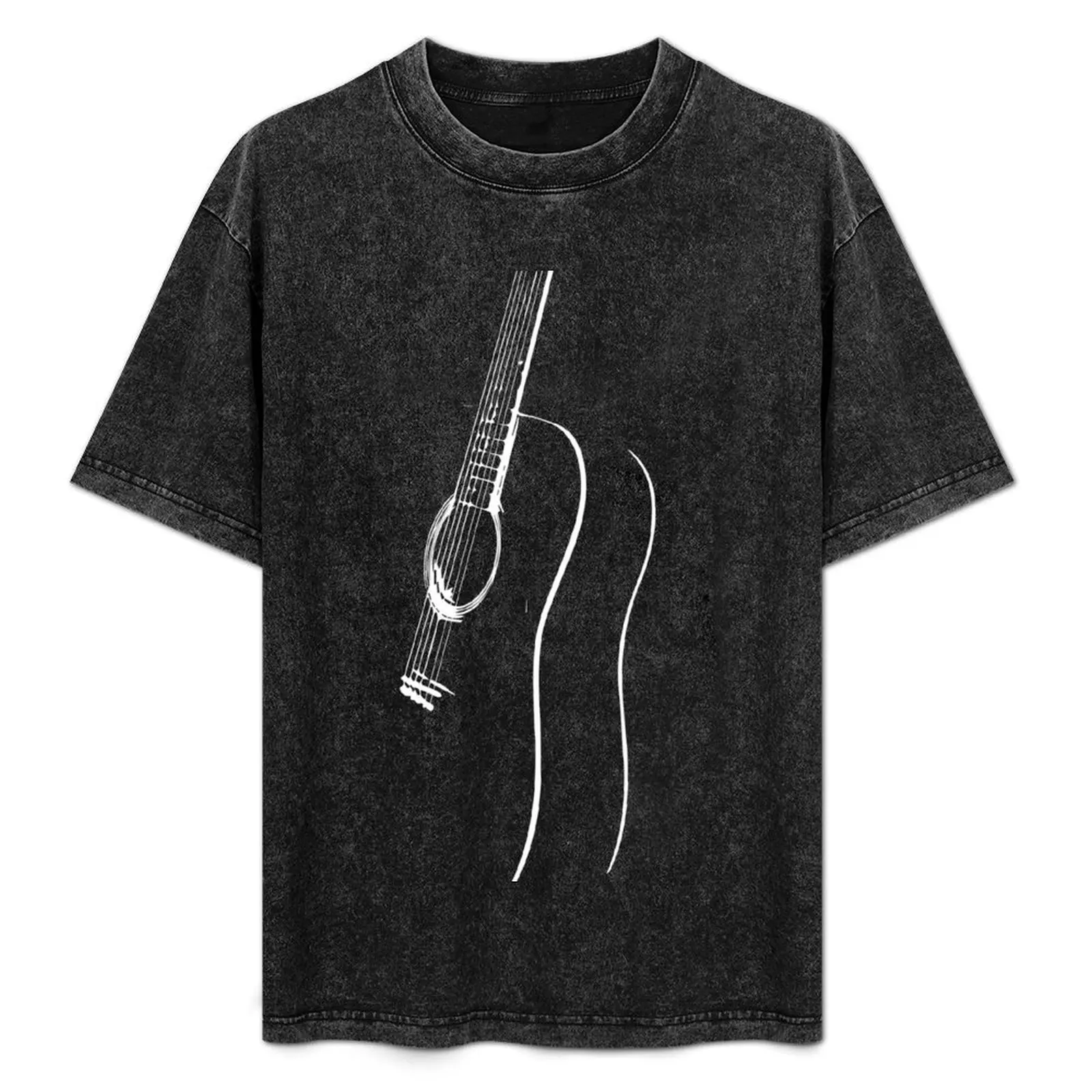 

Acoustic Guitar Design T-Shirt Stretch Fabric Comfort T-Shirt