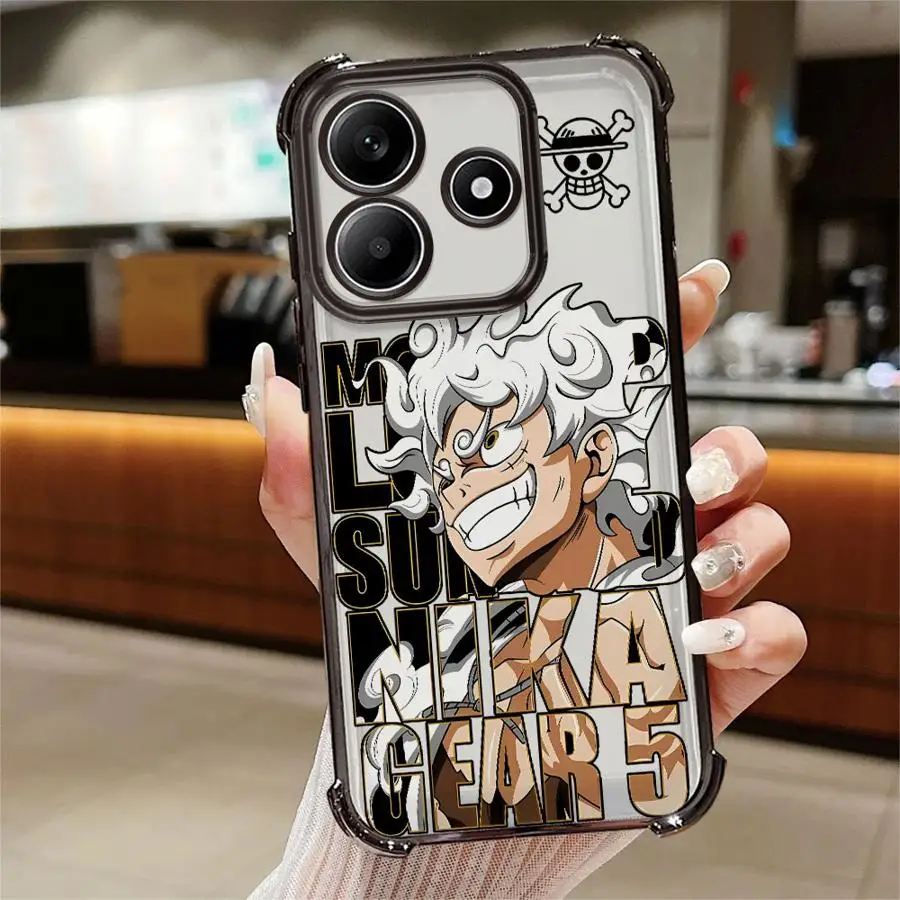 كارتون أنيمي قطعة واحدة لوفي لينة غطاء الهاتف الحال بالنسبة Redmi ملاحظة 10s 14 برو زائد 11s 10 لايت 9S 11 12 13