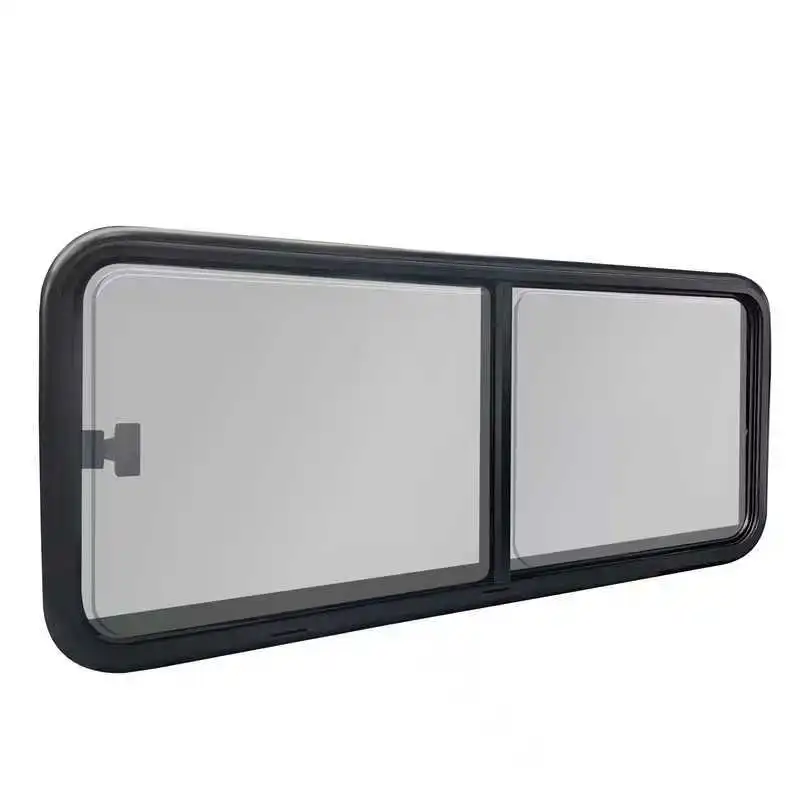 762*280mm Aluminum Frame Single Side Opening Acrylic Sliding Window RV Side Window for Caravan Camper Trailer
