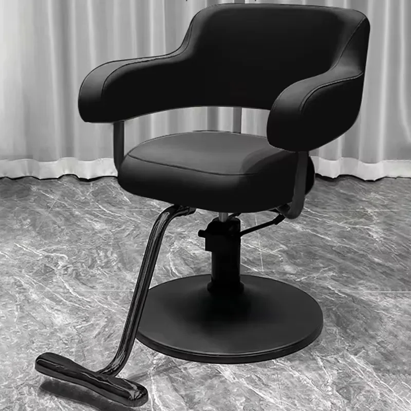 Silla de Barbería Moderna, Estética, Minimalista, Cómoda y de Lujo, Silla de Salón de Belleza Elegante y a la Moda, Sillas de Barbería, Muebles