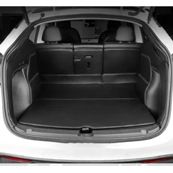 Custom Fit Trunk Mat Car Interior Accessories Durable Leather Carpet For Tesla Model 3 Model Y Four Colors Optional