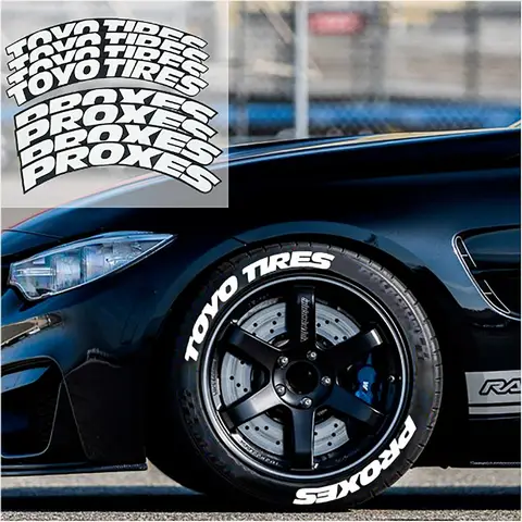 10 best sales tyre sticker - №8