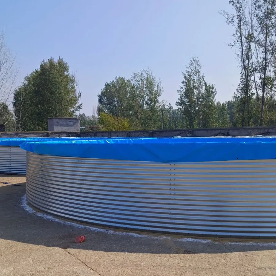 ถังเลี้ยงปลาแบบแผงชุบสังกะสีคุณภาพดี ปี 2025 สำหรับการเพาะเลี้ยงสัตว์น้ำแบบไบโอฟลอค