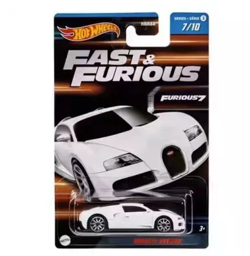 Original Hot Wheels Car Fast & Furious 1/64 Coche Toys for Boys Dodge Charger Nissan Skyline GTR Bugatti Veyron Gift