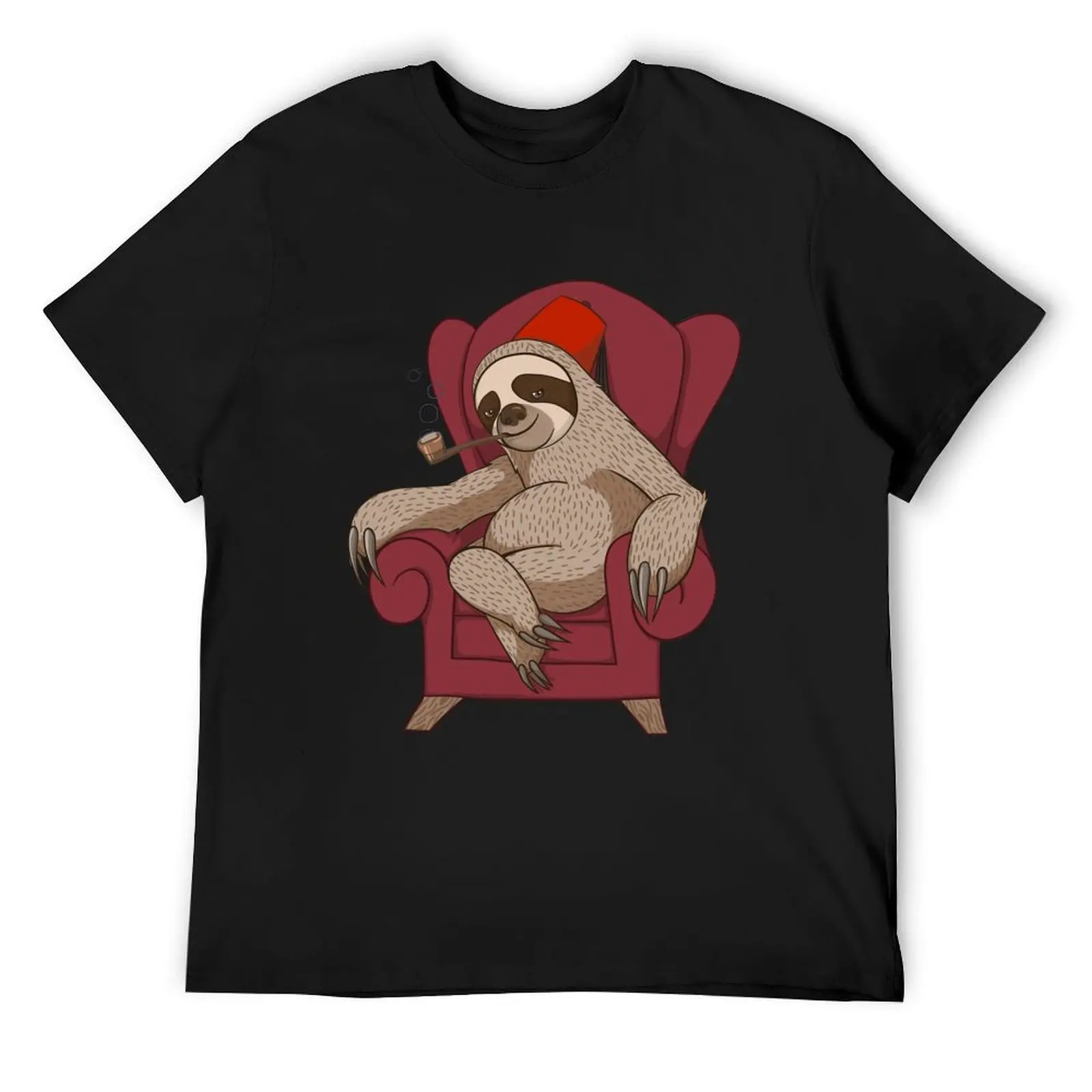 Sophisticated Sloth T-Shirt plain sweat rapper graphic tees mens clothing