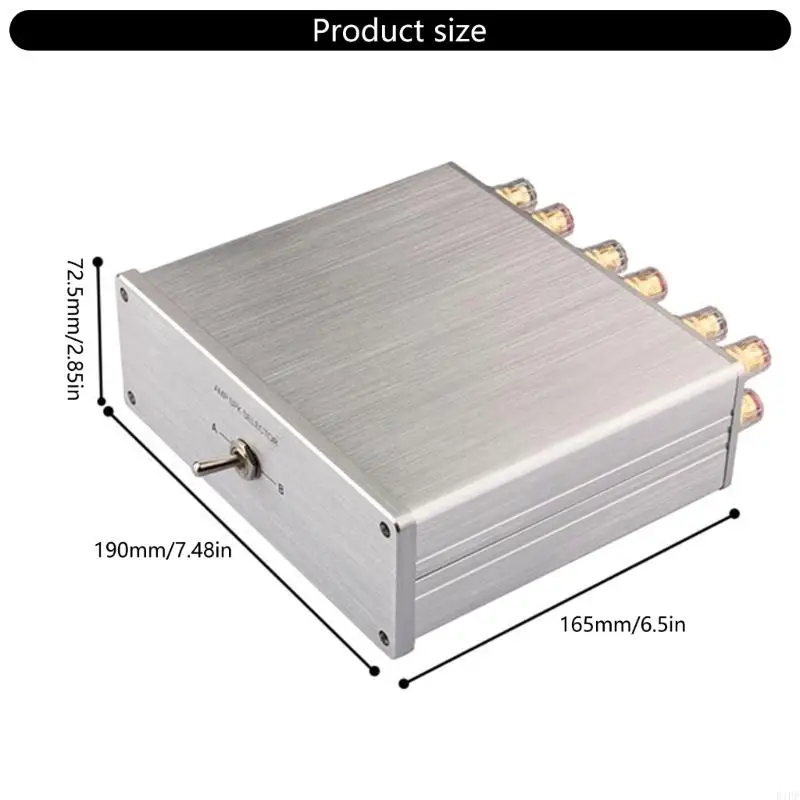 E1PF Профессиональный звуковой коммутатор без потерь разветвитель для нескольких настройки динамиков