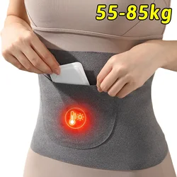 Women Waist Trainer Body Shaper Cincher with Pocket Velvet Warm Belly Support Corset Belt Elastic Abdomen Protecter Waistband