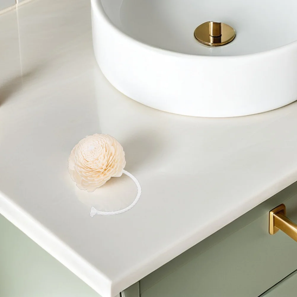 

3 шт., диффузор для ароматерапии, цветочные головки, гибкая хлопковая веревка, искусственный цветок, домашний диффузор для ароматов, сменные палочки, незаменимые