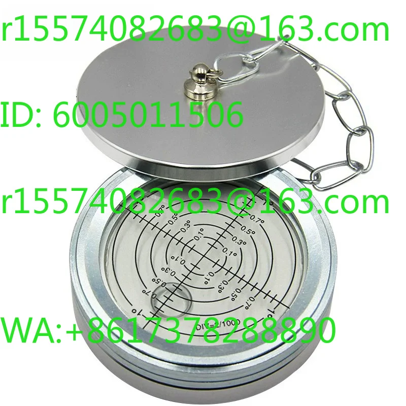 Construction Machinery 7024 Pump Truck Leveler Metal Circular Level Mechanical Installation Inclination Level