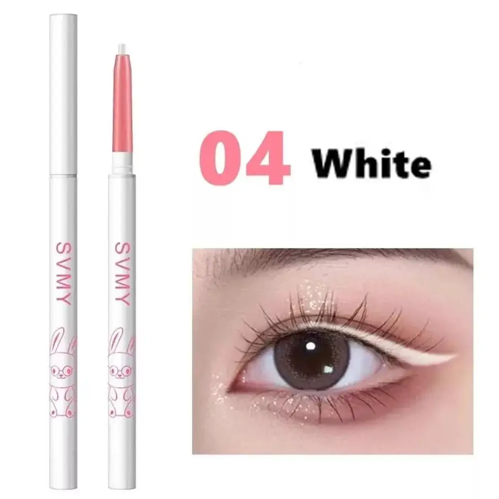 Pencil Cosmetics Natural Waterproof with Sharpener Eye Liner Pen Lying Silkworm Pencil Eyeliner Gel Pencil Eye Makeup Tool