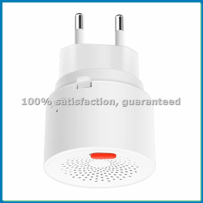 

Датчик утечки природного газа ZigBee, умный детектор утечки сжиженного газа для дома, сигнализация о пожаре, защита от пожара, EU-PLUG-FABY