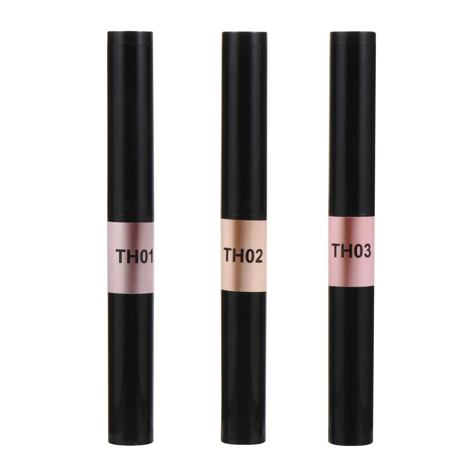 

Набор из 3-х твердых пудровых ручек для ногтей с блестками, золотистые ручки для маникюра, декор для ногтей с зеркальным эффектом, профессиональный инструмент для DIY