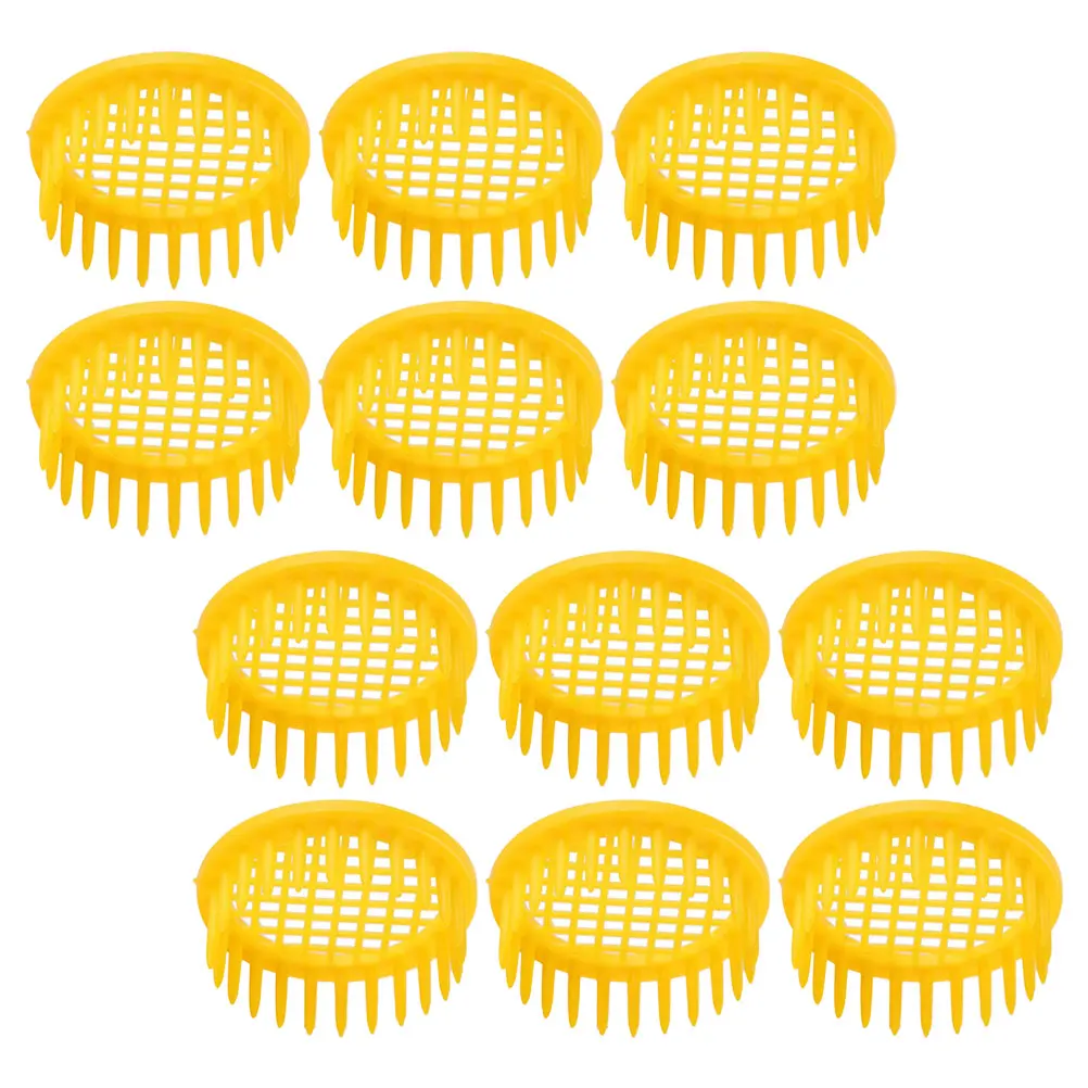 

12pcs Cage Plastic Rearing Boxes Beekeeping Tools Equipment Breeding Supplies Safe Material Storage Bees Lay Eggs