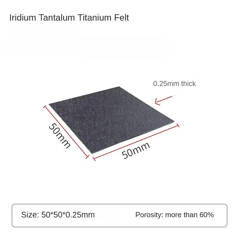 Tantalum Felt/pem Electrolytic Water Hydrogen Production Fuel Cell Gas Diffusion 0.1-1.5mm