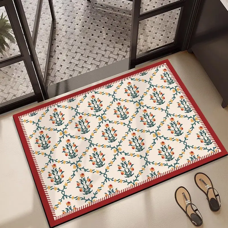 Diatom mud bathroom absorbent quick drying high-end floor mat for household use
