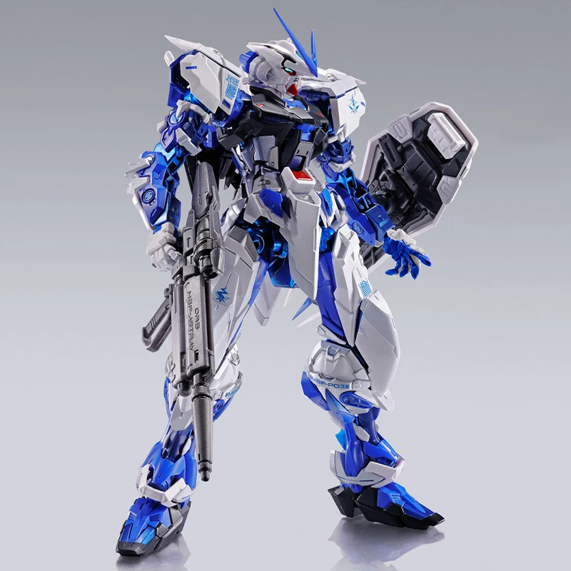 In Stock Genuine Original BANDAI METAL BUILD MBF-P03 Gundam Astray Blue Frame CLUB TAMASHII MEMBERS Action Anime Figure Doll Toy