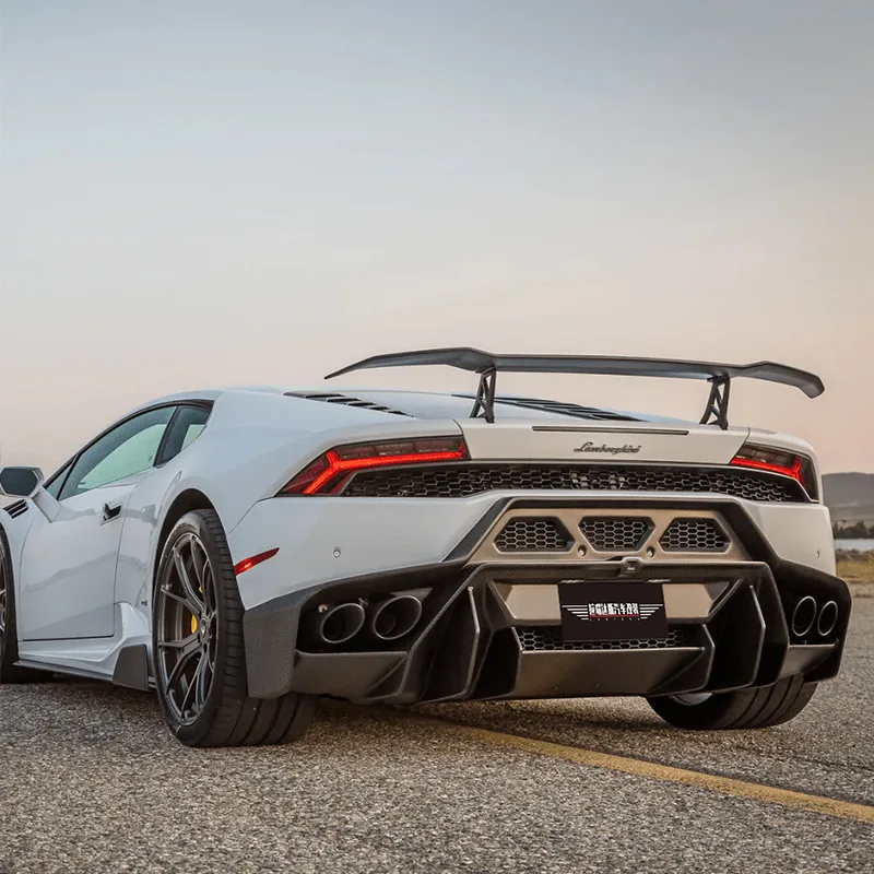 

Для 2014-2018 Lamborghini Huracan LP610 LP580 задняя сухая углеродное волокно