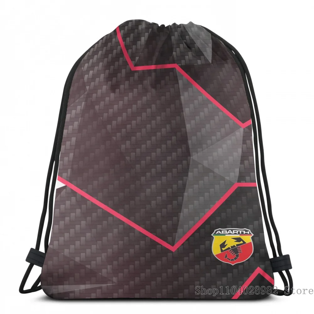 Funny Graphic Print Abarth carbon competizione USB Charge Backpack men School bags Women Tote Bags Travel laptop bag