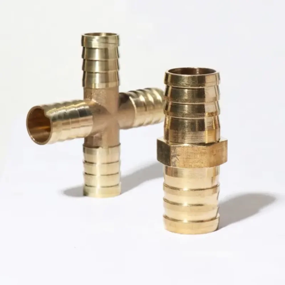 Brass L T X Y U Type 4mm 6mm 8mm 10mm 12mm Splicer Pipe Fitting Hose Barb Copper Barbed Connector Joint Coupler Adapter
