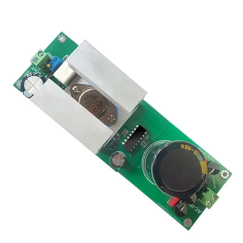 ABUG-2N3055 Linear Power Supply Module With Over-Current & Over-Voltage Protection (2Mv Ripple, Adjustable Unipolar Voltage)