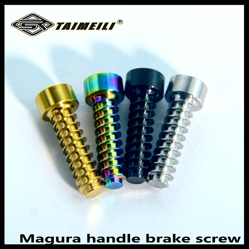 TAIMEILI Titanium alloy Magura handle brake screw 1pcs M5x18mm