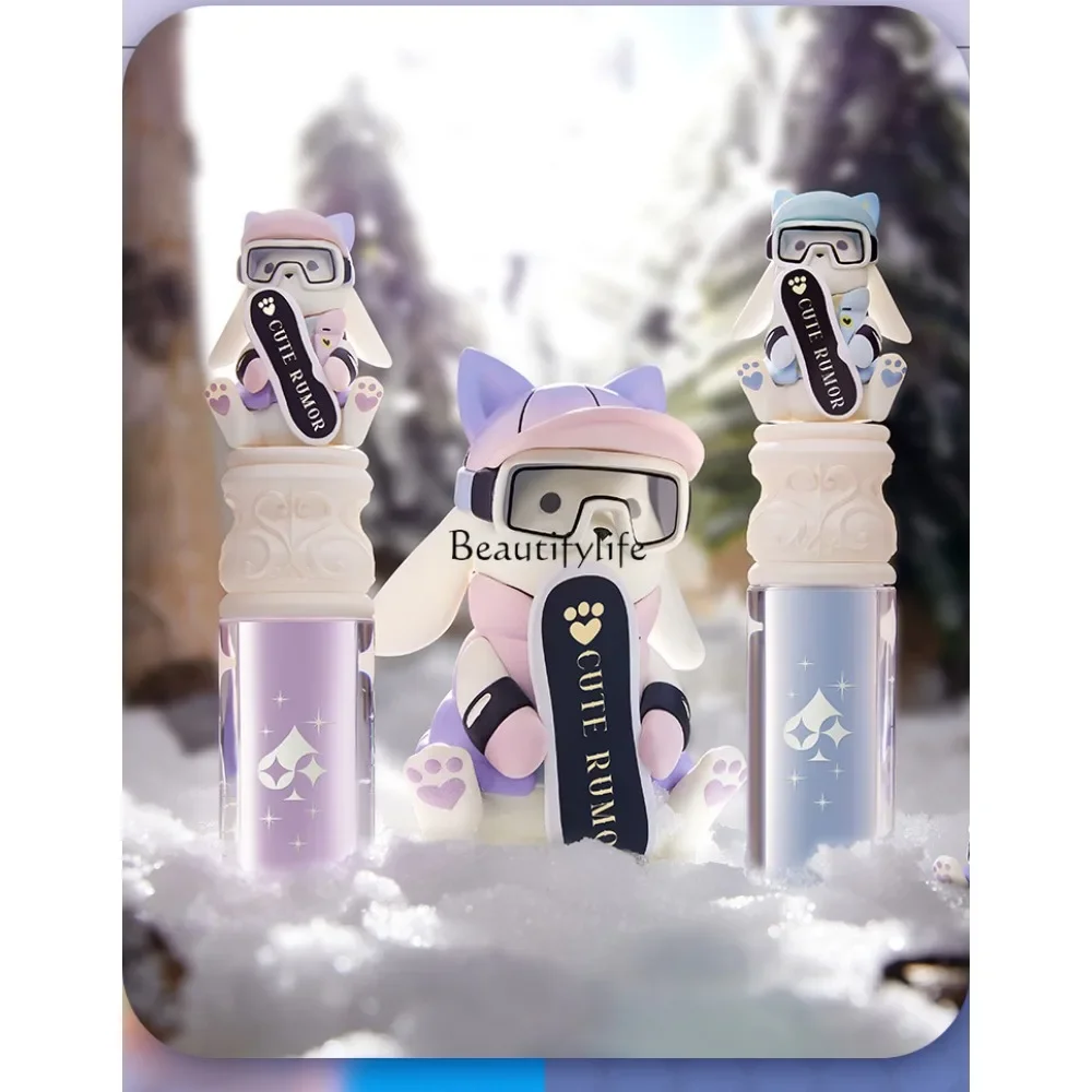 

Ski Rabbit Lip Care Essence Honey Cute Story Rabbit Lip Glaze Stacked and Lasting