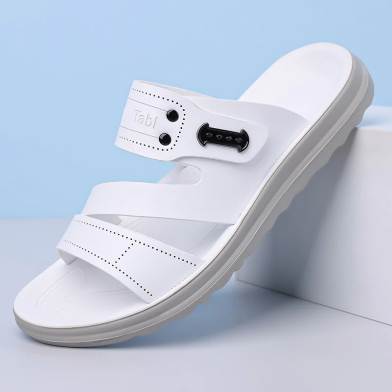 

Men's Summer Trendy Threestraps Sandals Anti-slip Wear-resistant Outdoor Casual Soft-soled Slip-ons-DH9010