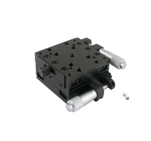 

LSSZ-02-11 Customizable OEM Manual XY 2-Axis Linear Translation Stage Platform Size 60x60mm Travel Range 13mm