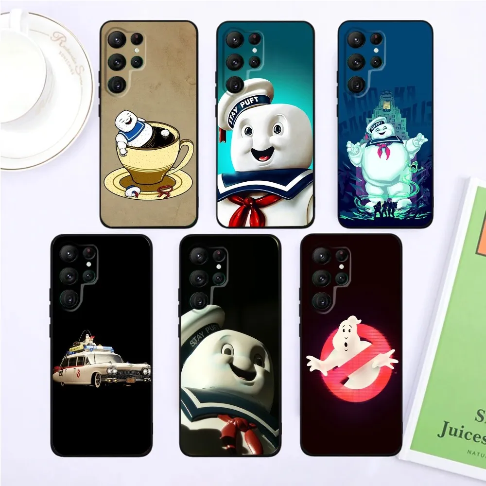 Movie G-Ghostbusters-S Phone Case For SamsungS24,S23,S22,S21,Ultra Pro S10,S30Plus,S9,20lite Black Cover