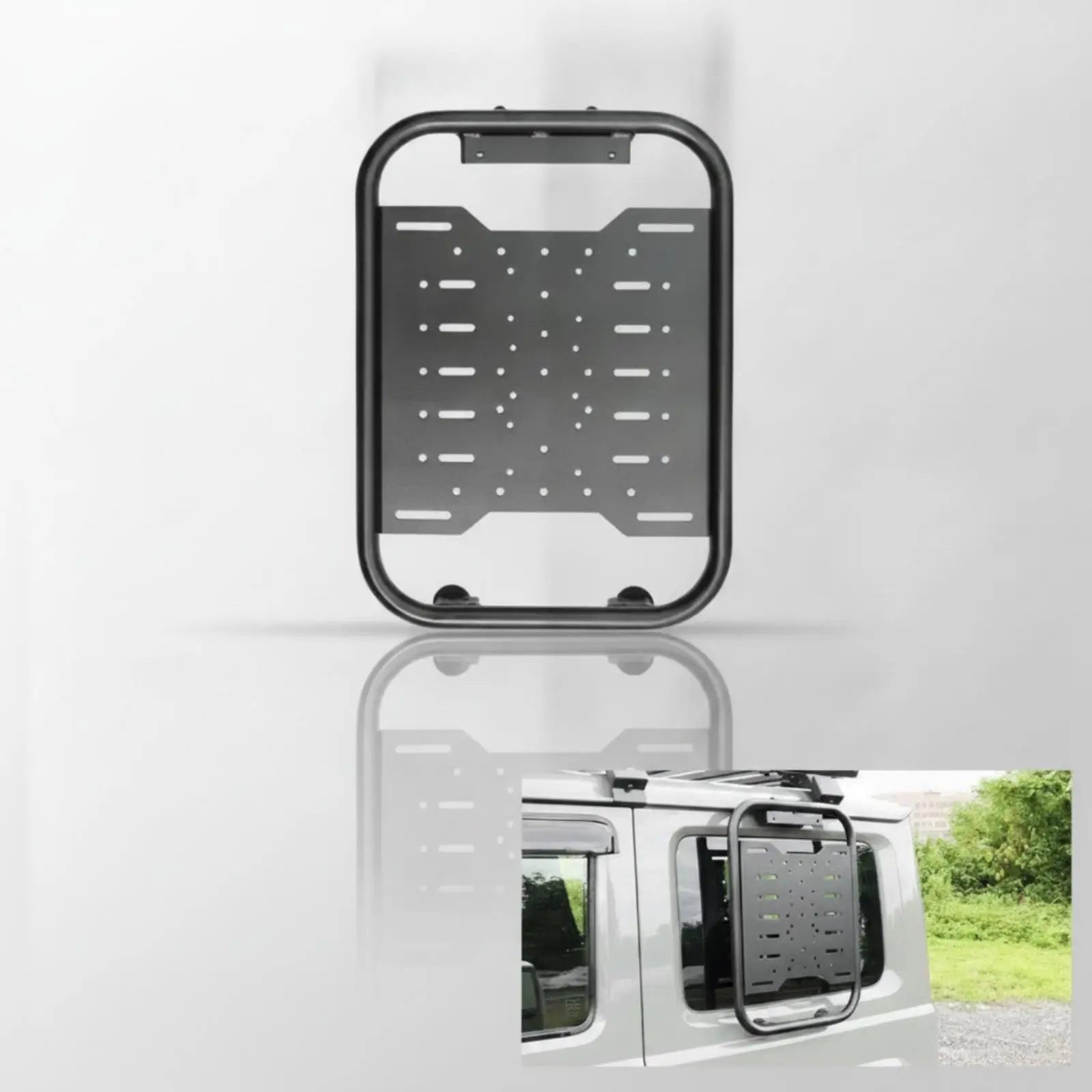 Side Expansion Rack Aluminum Alloy Rack with Perforated Panel Screw-Fixed for