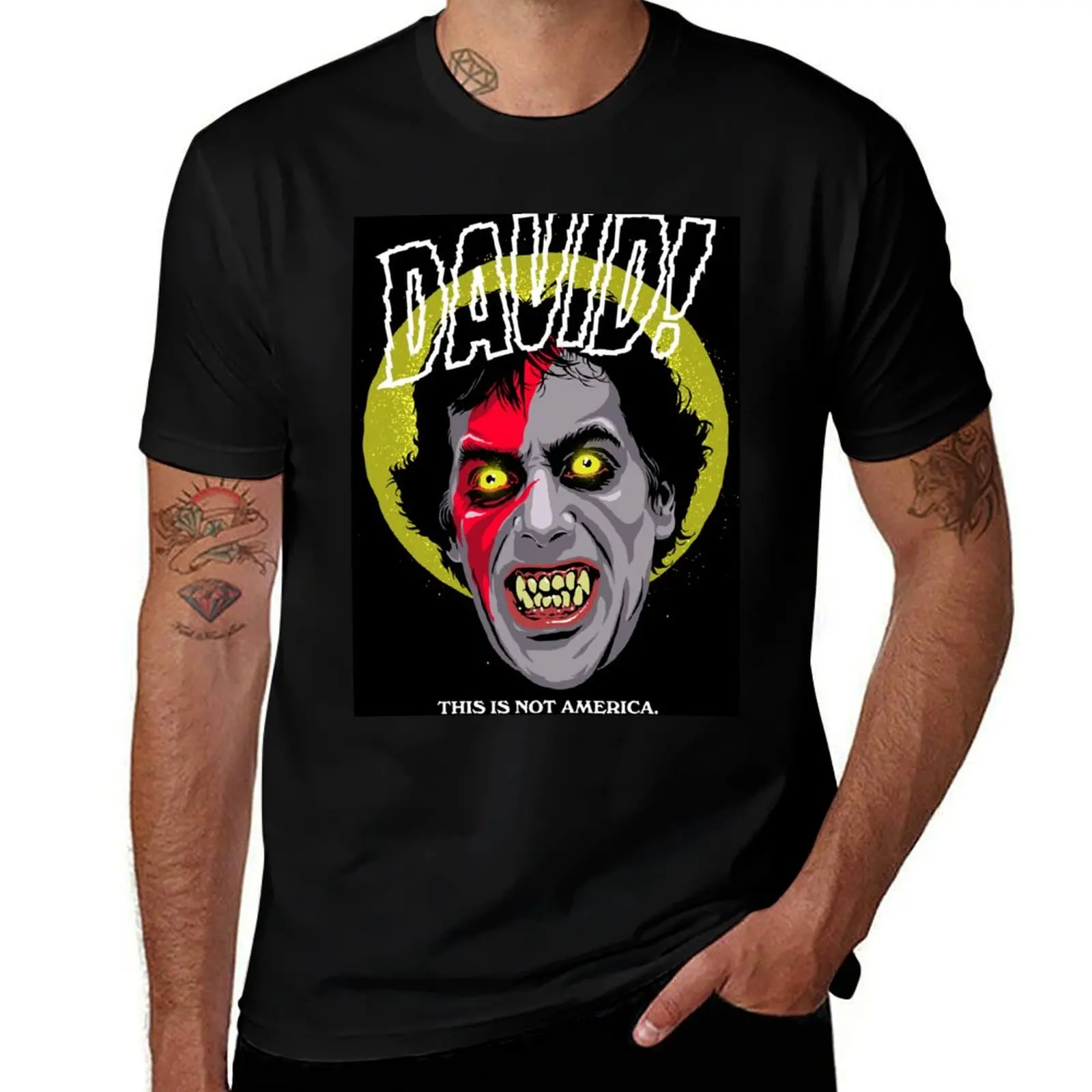 

David T-Shirt new gifts and t-shirts affliction shirts vintage graphic tee oversized t shirt men