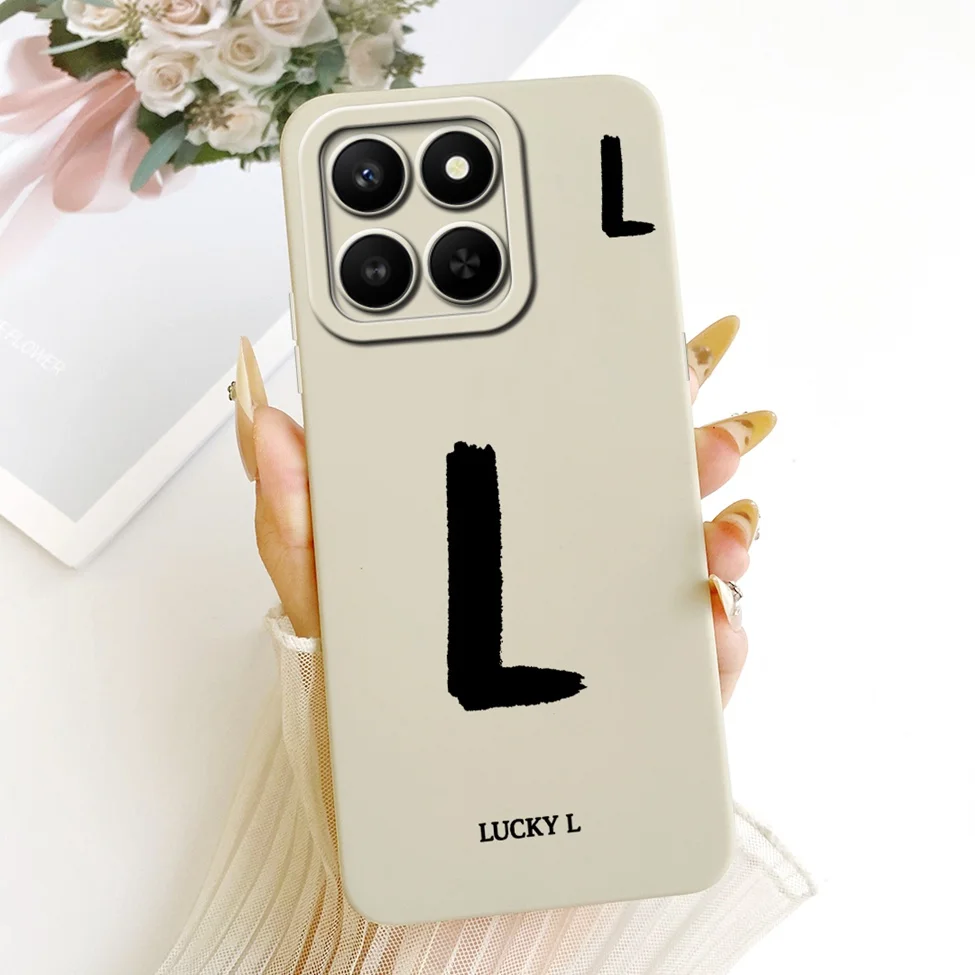 ل الشرف X7D 5 جرام 4 جرام LGN-LX1 غطاء الشرف 400 الذكية 5 جرام حافظة فاخرة A-Z رسائل موضة كول كراون سيليكون جراب هاتف