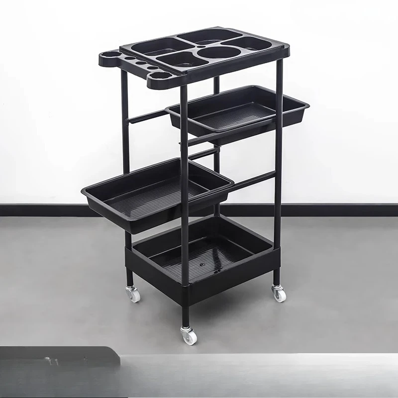 

Barber Shop Multifunctional Tool Cart Hairdressing Hand Cart Hair Salon Mobile Cart Perm Hair Dyeing Tool Cabinet