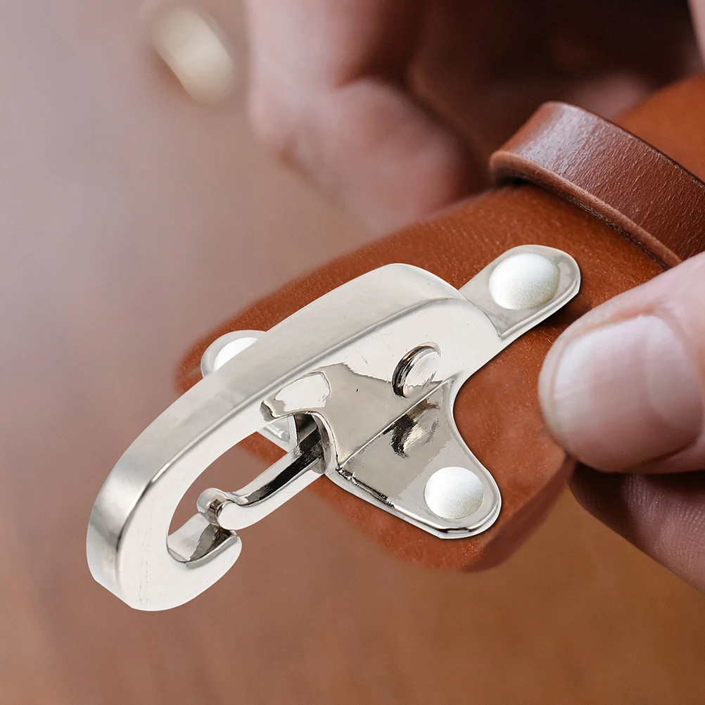 

1 set Durable Metal Buckles Replacement Fastening Toggle Hooks Airplane Clasps Scarf Cloak Sewing Metal Clasp For Coat Supplies