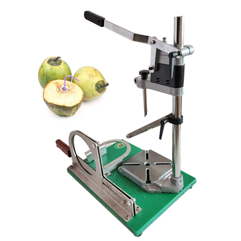 Coconut Cutter Manual Opening Coconuts Machine Save Effort Coconut Capping Cover Drilling Machine