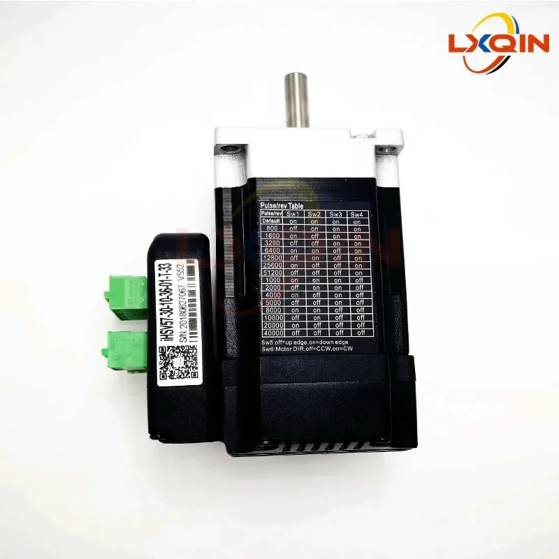 LXQIN printer carriage servo motor IHSV57-30-10-36-01-T-33 for xp600 print head integrated motor 100w 3000RPM 20-50VDC