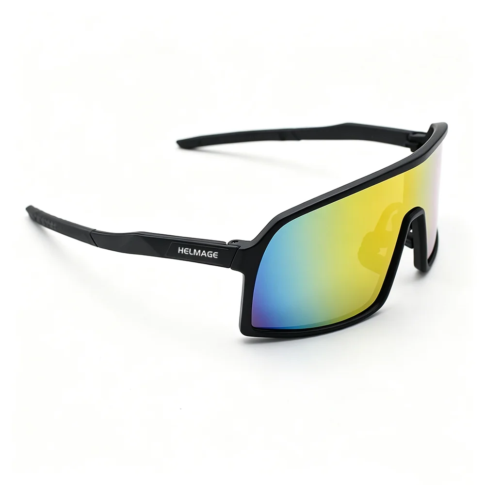 HELMAGE Bicycle Glasses Cycling Sunglasses Road Mountain Speed Bike Glasses Bicycle Eyewear Men Women Outdoor Sports Sunglasses