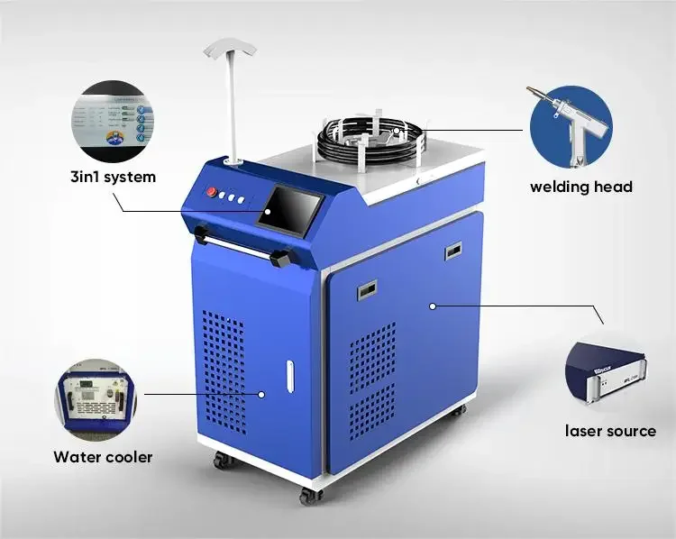 portable carbon steel laser welding machine