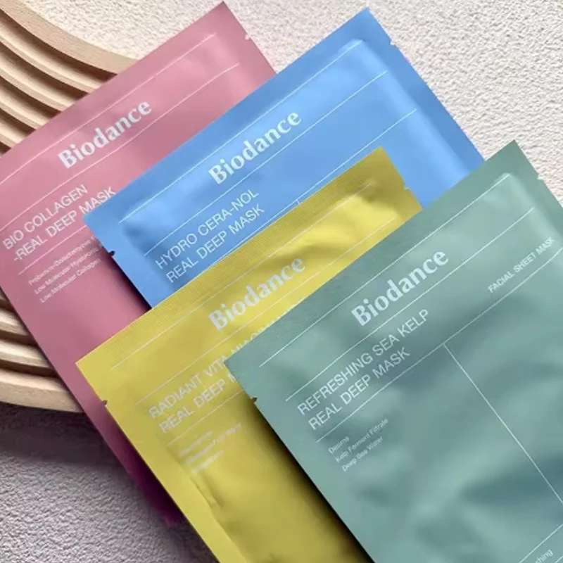 Mascarilla Hidratante Antiarrugas con Bio-Colágeno Biodance, Hidrata Profundamente, Nutre, Humecta y Retiene la Humedad, Productos para el Cuidado de la Piel