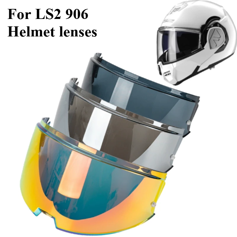 

FF906 щиток для лица, козырек для шлема, линза Viseira, аксессуары для мотоциклов, защита от царапин, тумана, замена для LS2 FF906