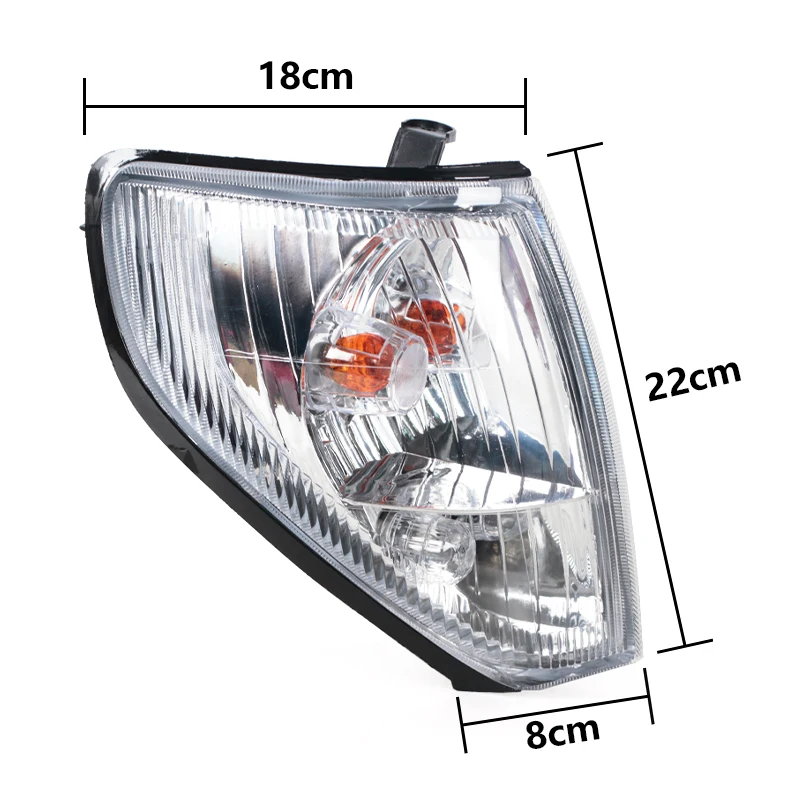 Front Bumper Headlight For Toyota Land Cruiser Prado 90 LC90 FJ90 RZJ90 KZJ90 1996 1997-2002 Corner Turn Signal Light No Bulb - Image 4