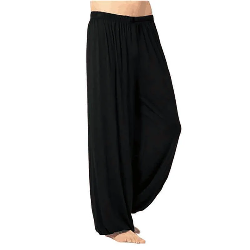 

Men's joggers pants Casual sweatpants Solid Color Baggy Trousers Belly Dance Yoga Harem Pants Slacks Trendy Men Loose style Hot