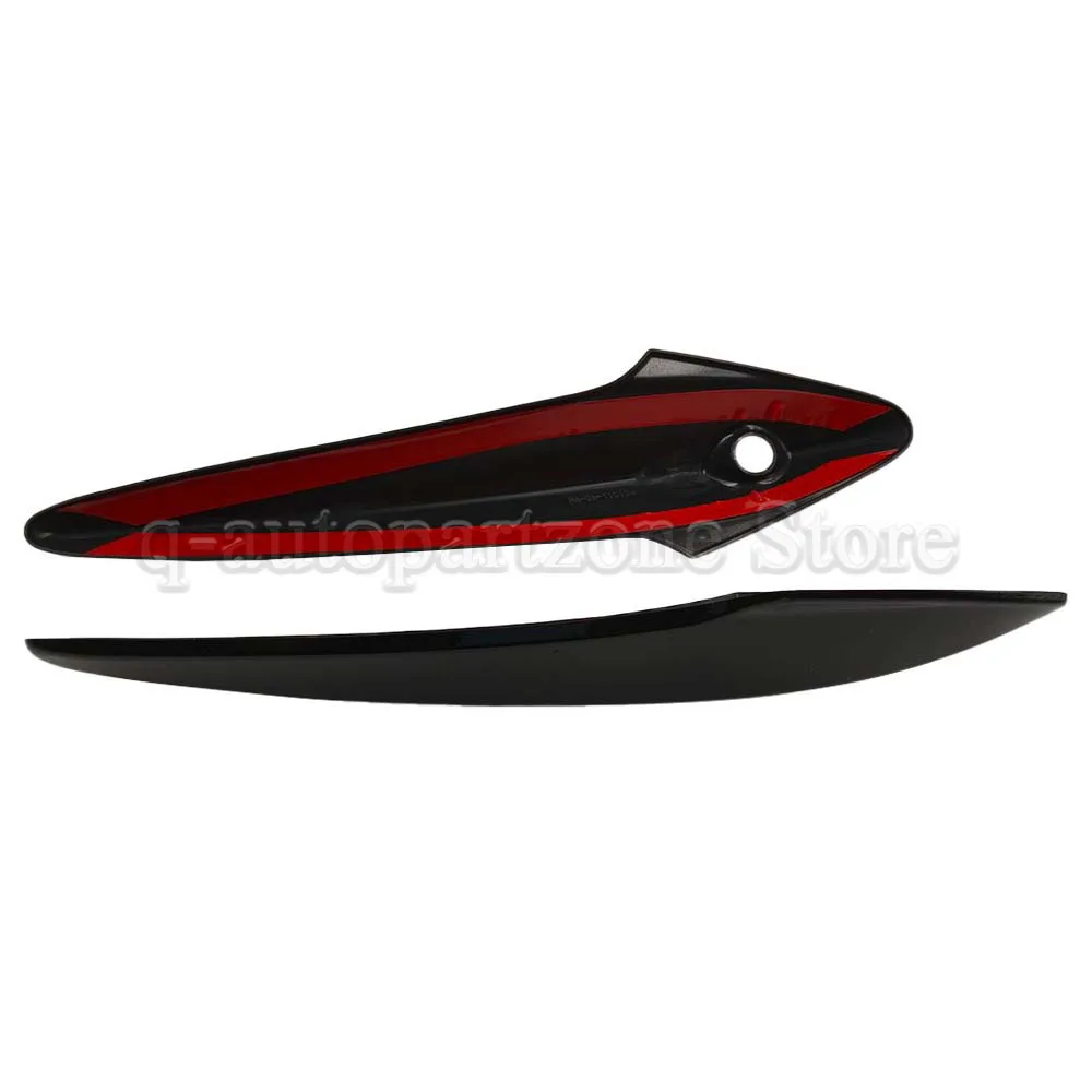 For Civic FN2 06-11 With 1 key hole Door Carbon Fiber Door Handles For Honda Civic FN FK FN2 TYPE R 2006 2007-2011 Euro Civic