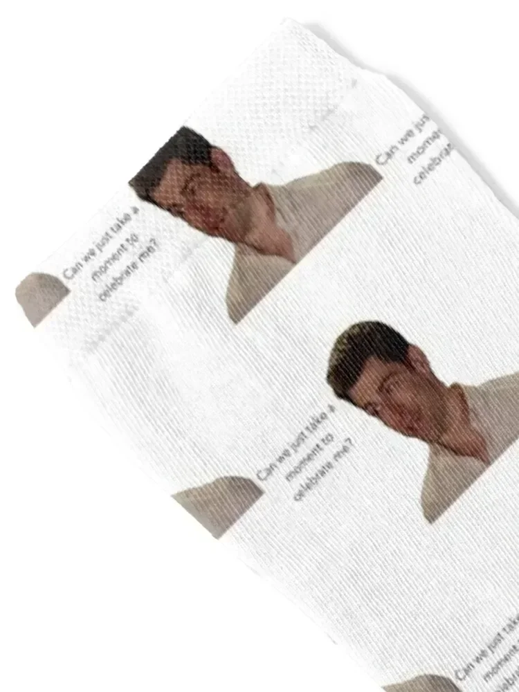 New Girl - Schmidt “celebrate me” Socks Lots with print sports and leisure moving stockings Men's Socks Women's