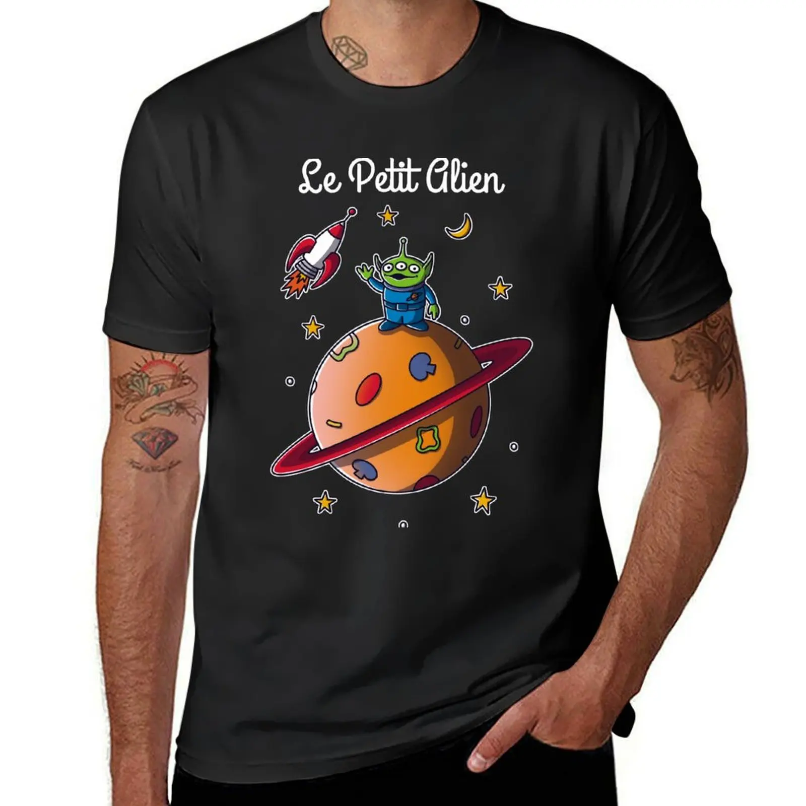 

Le Petit Alien T-Shirt heavyweights cute tops slim fit t shirts for men