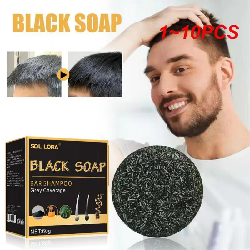 

Strong Hair Fixiao Soap Gentle Hair Luster Black Dense Health Hair Care Head Therapy Hair Growth Shampoo Soap Natural