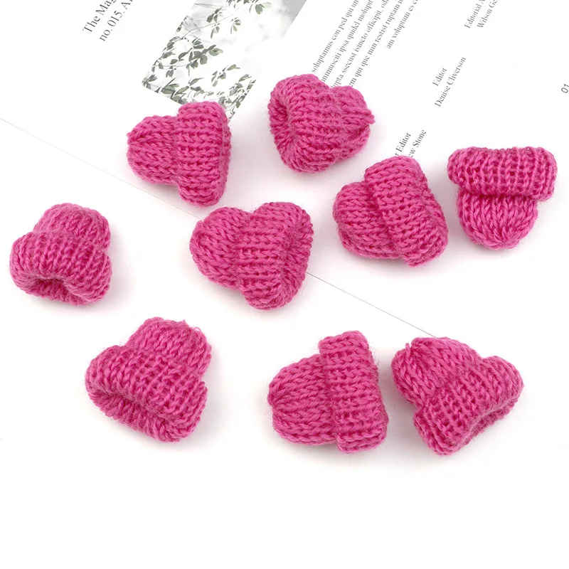 10 Stück Mini Strickmützen Brosche Pins Abzeichen DIY Nähen Bastelmaterialien Bastelbedarf Kinder Kopfbedeckung Puppenkleidung Zubehör – Detail 15